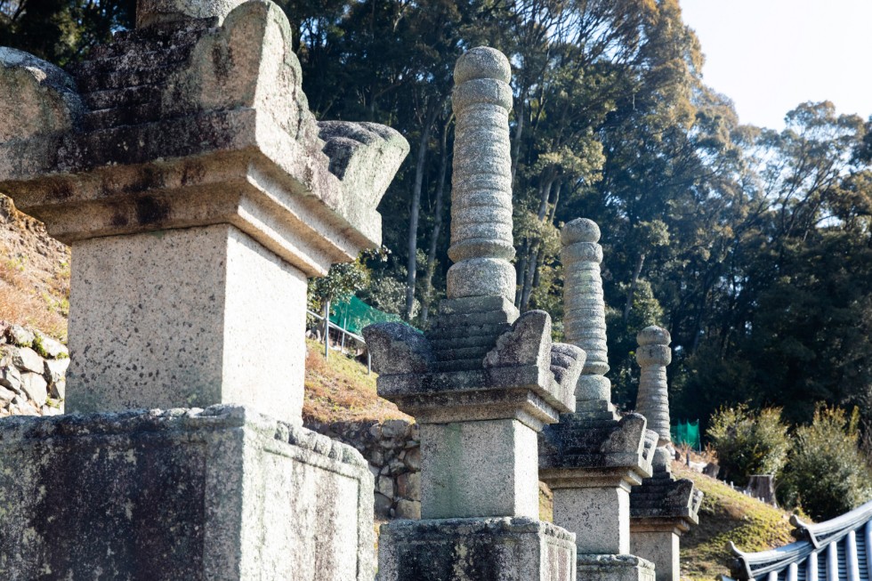 Cemetery of Nagai family's successive generations